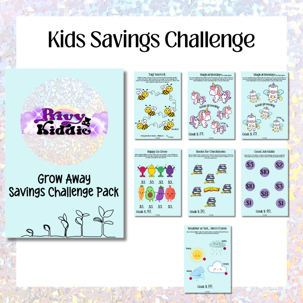 Grow Away Savings Challenge Pack!