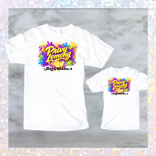 Privy Lemony Matching Tee Set