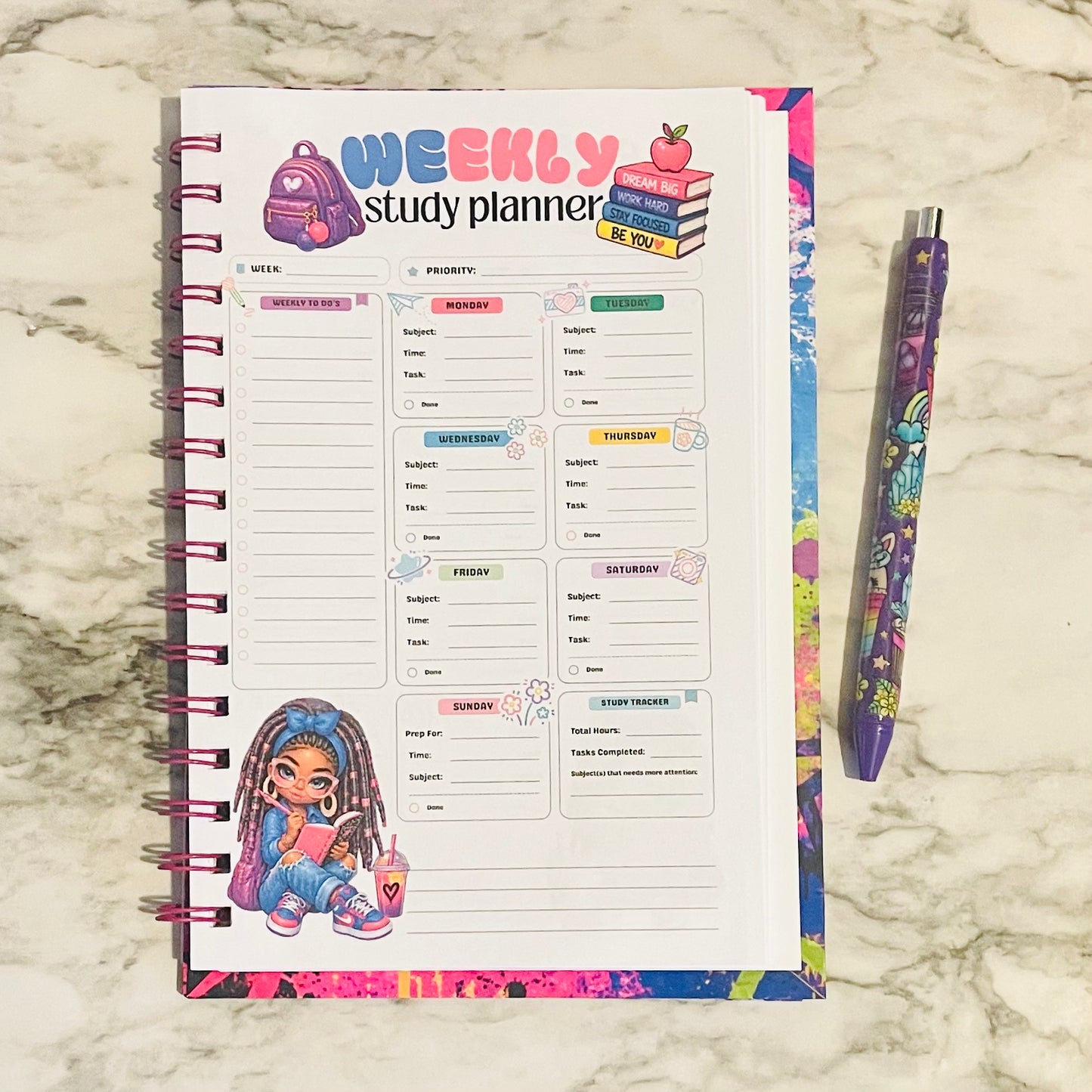 Back to School Set - Study Planner
