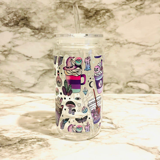 Mystical Vibes - Clear Tumbler